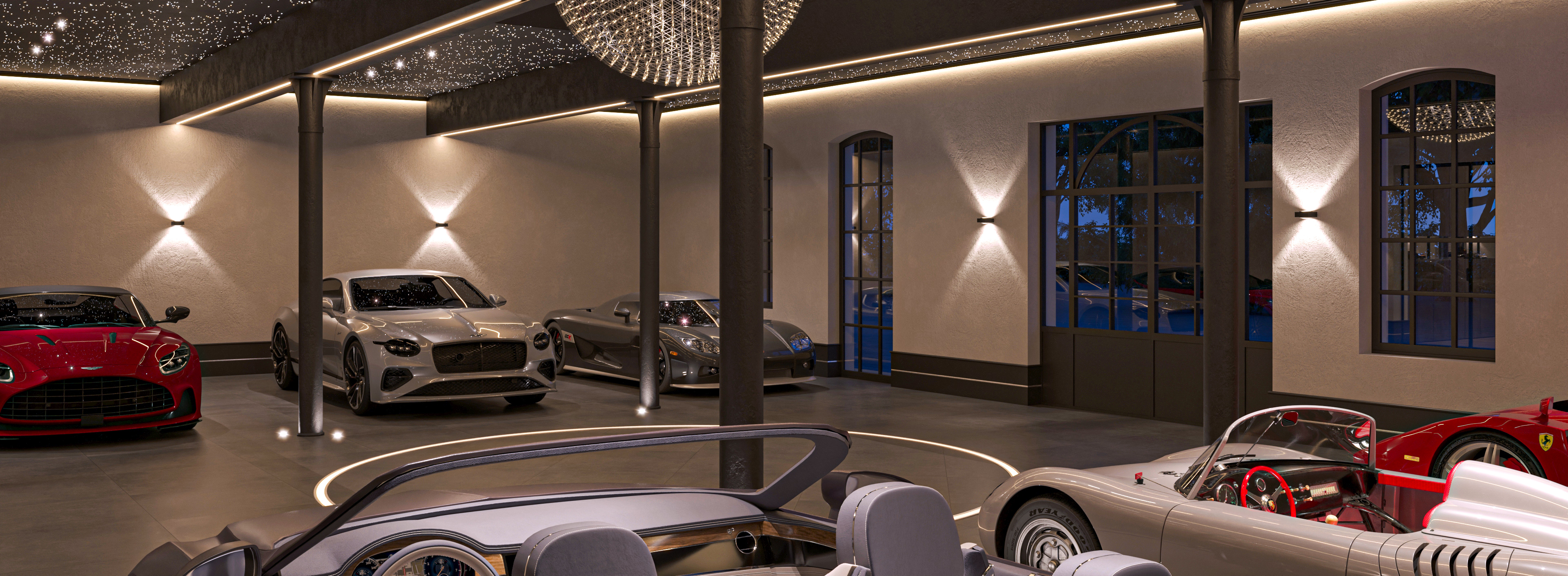 Exklusive Garage